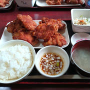 布袋本店のザンギ定食