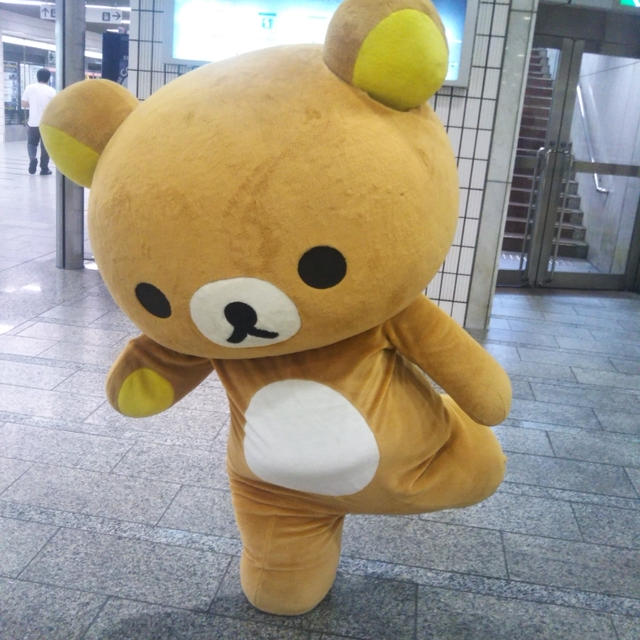 リラックマ☆テキパキ仕事してました（笑）