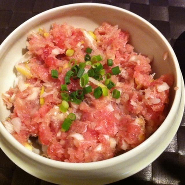 かんたんネギトロ丼