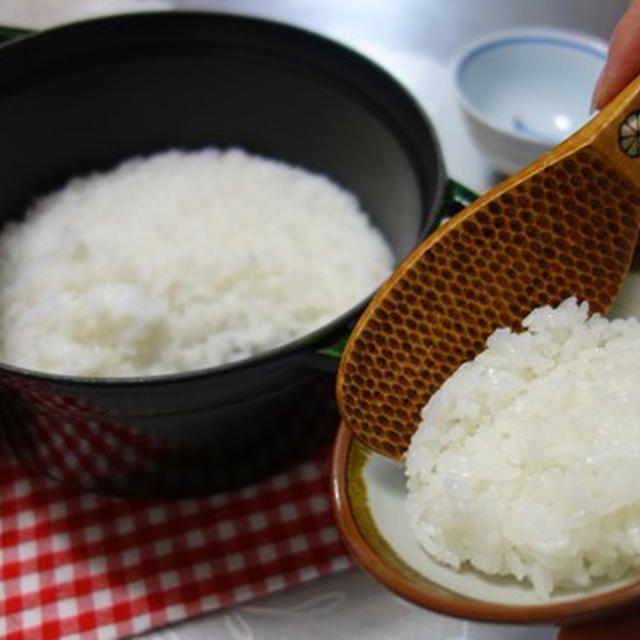 思いやりの新米＆美味しいおかず色々