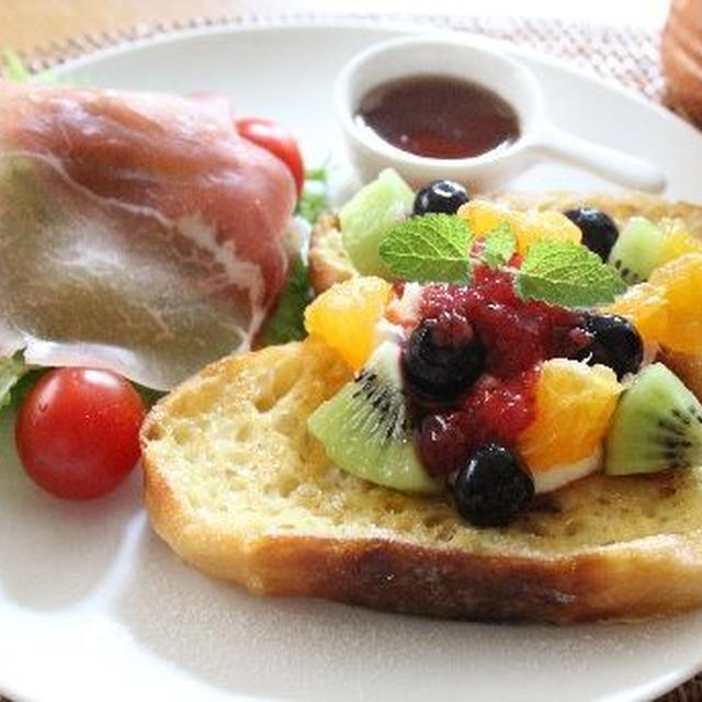 クッペでフレンチトースト♪