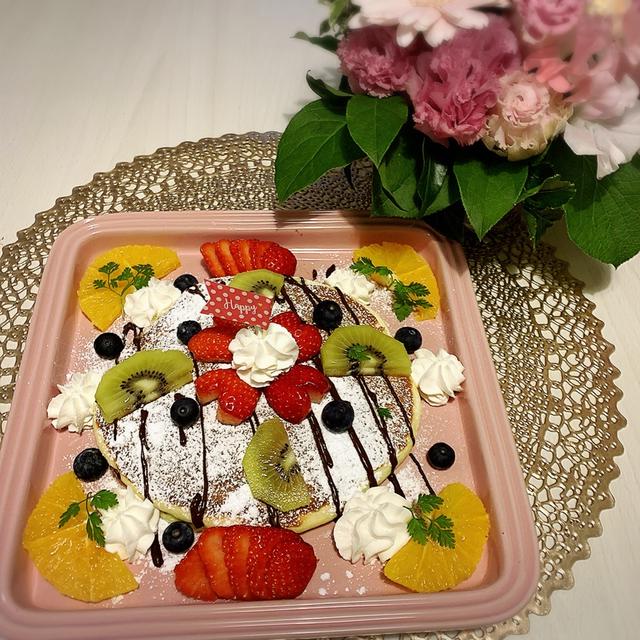 お誕生日リクエスト朝ごはん