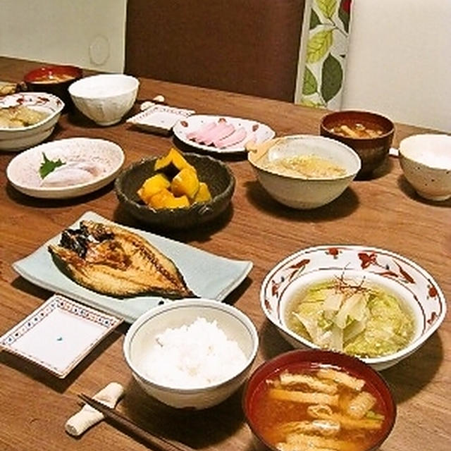 ロール白菜　塩麹で