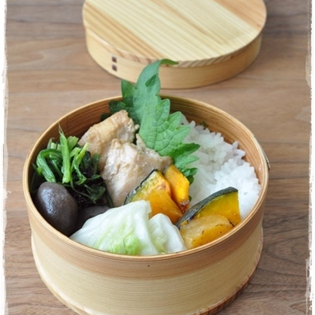 【かじきの照り煮弁当】