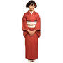 Hina doll design embroidery for kimono sash b...