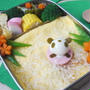 ふわふわオムライス＊海の日パンダちゃんのお弁当
