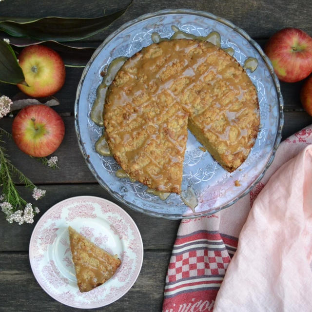 Apple Crumble Cake 林檎のクランブルケーキ