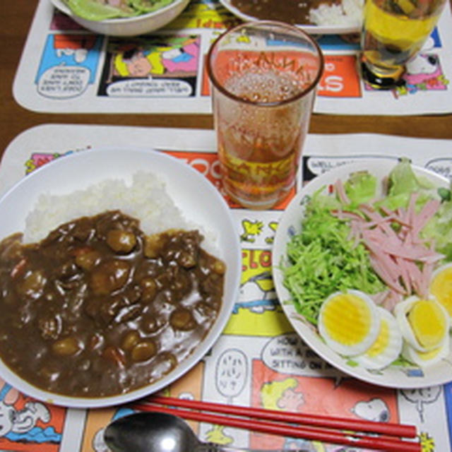 チョコ入りカレー
