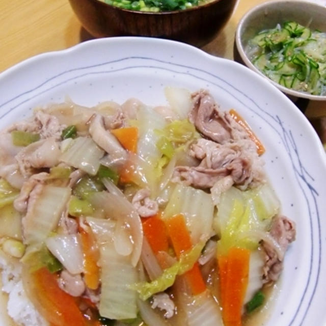 中華丼 By げんげんさん レシピブログ 料理ブログのレシピ満載
