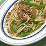 簡単時短で節約おかず！牛肉ともやしのオイスター炒め。