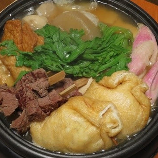 立派な大根をいただいたので・・・おでん♪　オットのインフルエンザ