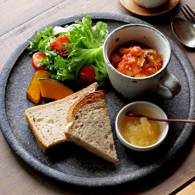 野菜たっぷり朝ごはん