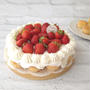 カップケーキのホールケーキ風デコレーション