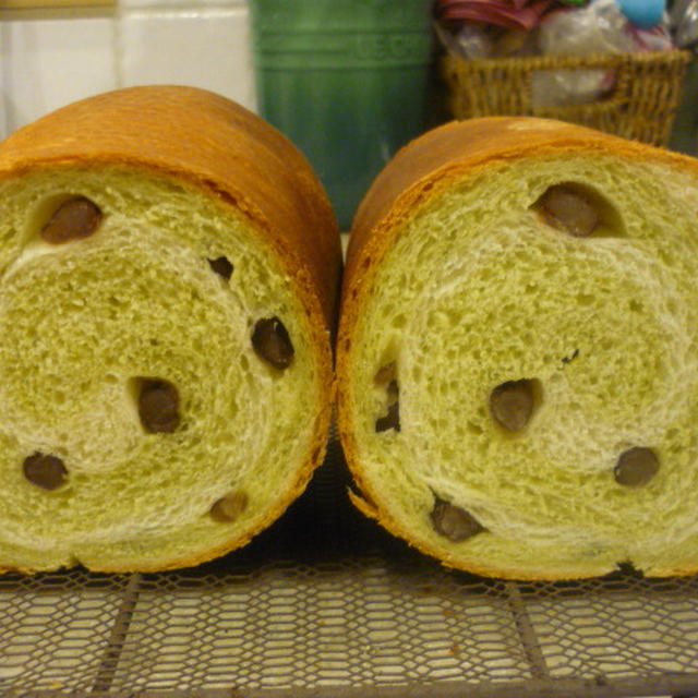 再び抹茶グルグルメッシュ♪