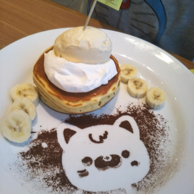 無料サービス！デニーズ☆キッズバースデーパンケーキ