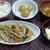 【献立】もやし炒め・新じゃがの塩茹で・冷奴・キャベツと玉ねぎのお味噌汁