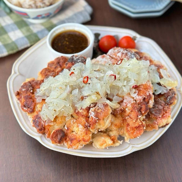 これは本家もびっくり☆鶏むね肉と焼き麩で作るサイゼリアディアボラ風チキン