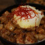 息子作の夕食の写真「魯肉飯（ルーローハン）」