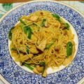 ベトナムラー油のエリンギパスタ