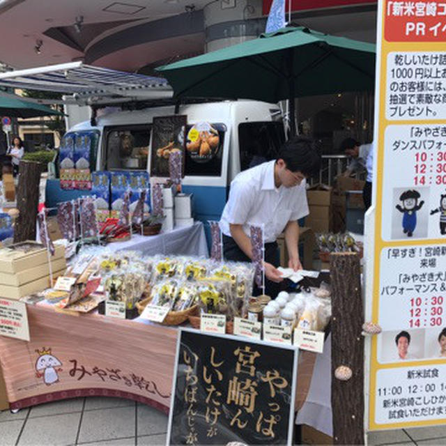 「早すぎ！宮崎新米隊」×「みやざき犬」コラボイベント@有楽町