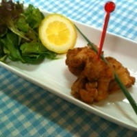 モニター　摩り下ろしりんごのからあげ♪