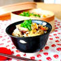 秋野菜と干しきのこの炊き込みごはん♪