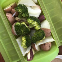 【スチーム野菜を牡蠣だし醤油で美味しく食べる】