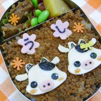 干支キャラ弁♪