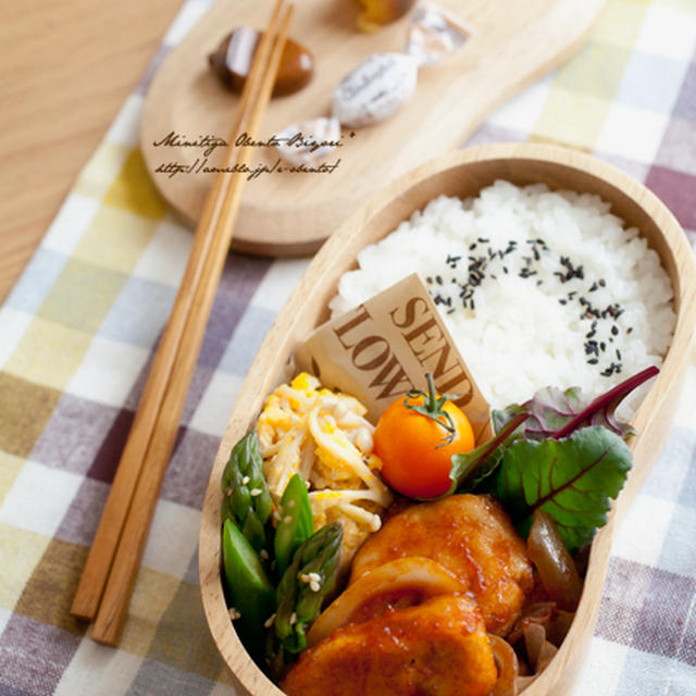 撮影用のお弁当。