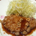 豚肉のにんにく焼き