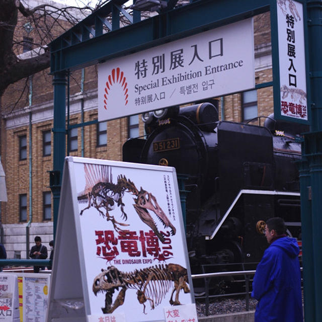 「恐竜博(THE DINOSAUR EXPO)2016」に出掛けてきました☆国立科学博物館(東京・上野公園)