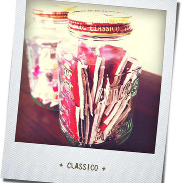【 CLASSICO ﾊﾟｽﾀｿｰｽの空き瓶 】