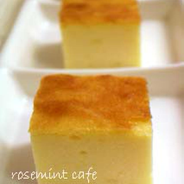自家製ベイクドチーズケーキ