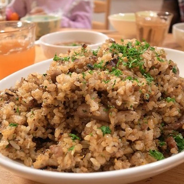 パパならガツンと！豚肉カレーチャーハン｜パパ友と築き、気づく大切な時間。ファザーリング・スクール９期生１１月２１日（水）開講