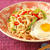 エスニックな焼きうどん　ちょっとガバオ風