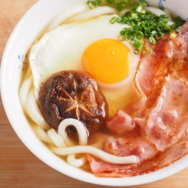 イングリッシュブレックファーストうどん