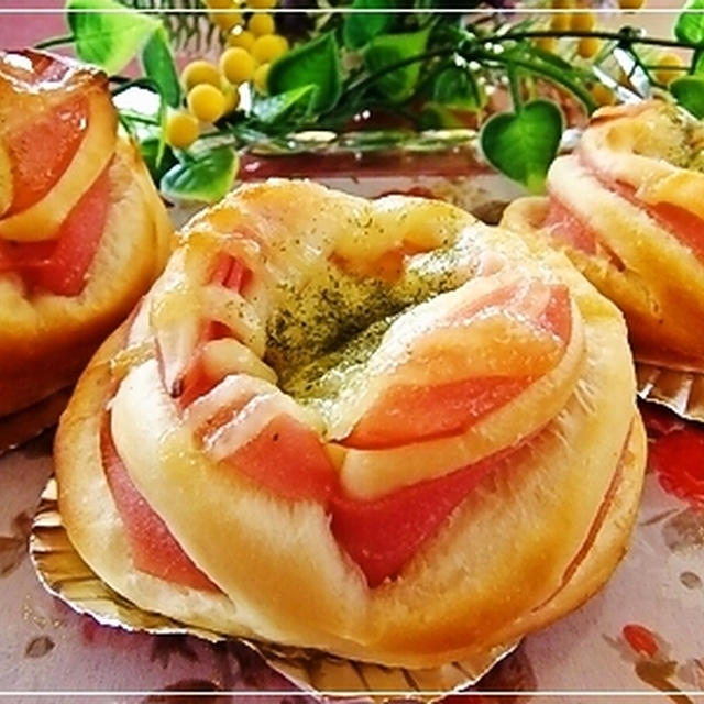 ジャンパルーか歩行器か♪どっち～？♪＊先月のハムパン♫