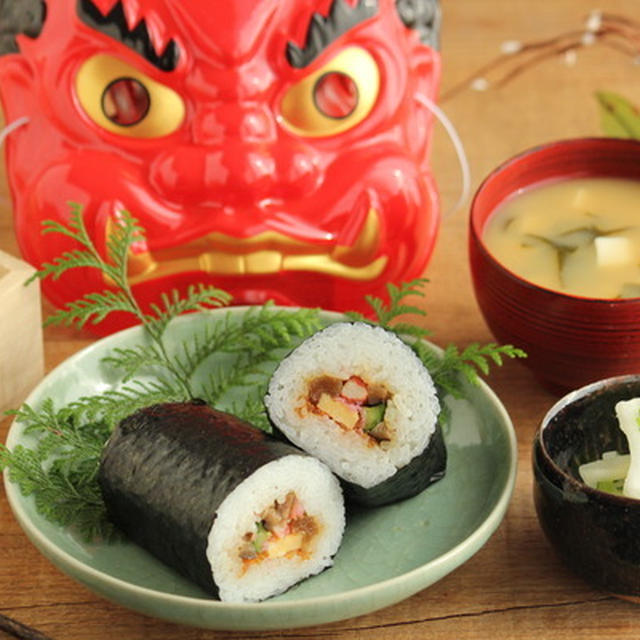 節分に超簡単な恵方巻きから変わり種まで色々まとめました！（タコライス巻きやロールサンドなど）