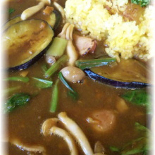 ナッシュサーフアメリカンの野菜カレー♪