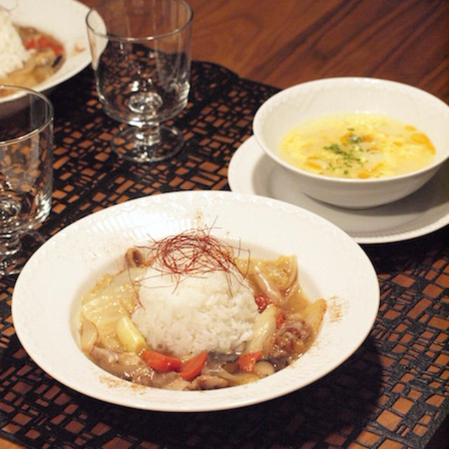 冷蔵庫の食材一掃の中華飯