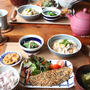 ごま風味のオーロラサーモン。
