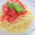 トマトの冷製パスタ