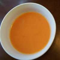 きのうのおつまみ　　にんじんのしょうがスープ