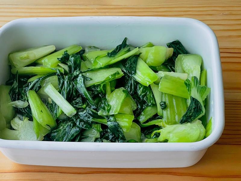 【野菜ひとつ】青梗菜の旨塩漬け