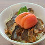 塾前丼ー９月ー。（晩ごはんのっけ率高し）