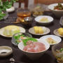 【献立】まぐろ丼と、漬けまぐろ丼と、出汁巻きたまごと、一口稲庭うどんなどなど。～今度はFUKUKO～