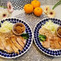 安心の味、生姜焼き！　豚肉じゃなくて鶏肉です。
