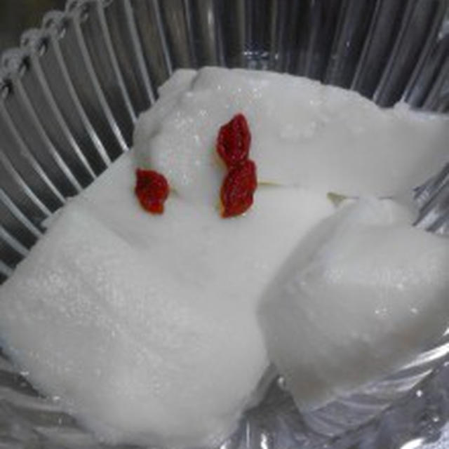 『杏仁豆腐』