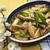 鶏肉とアスパラエリンギの塩こうじ炒め