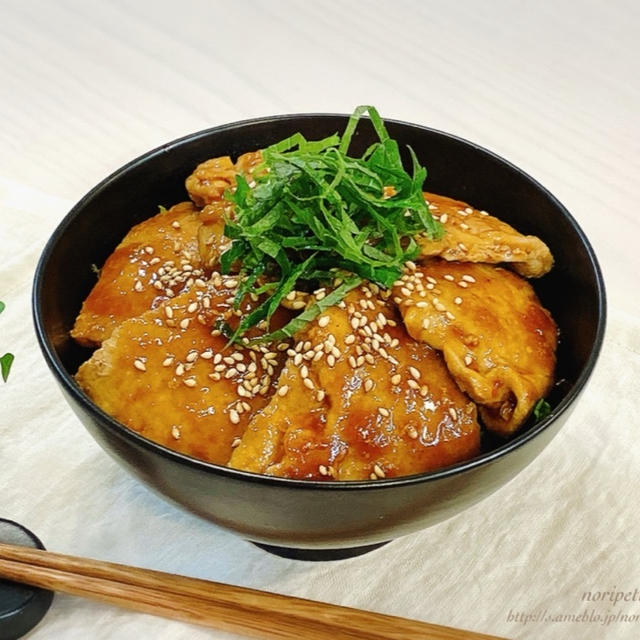 パパッと♪簡単‼︎ 男子ウケ抜群♡ ガツンとウマい！トンテキ丼